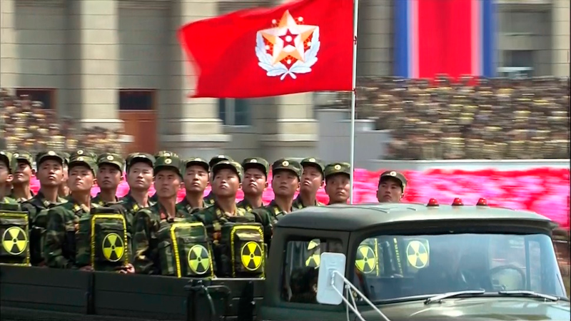 Illustration for article titled The Retro-Futuristic Spectacle of Military Parades in North Korea